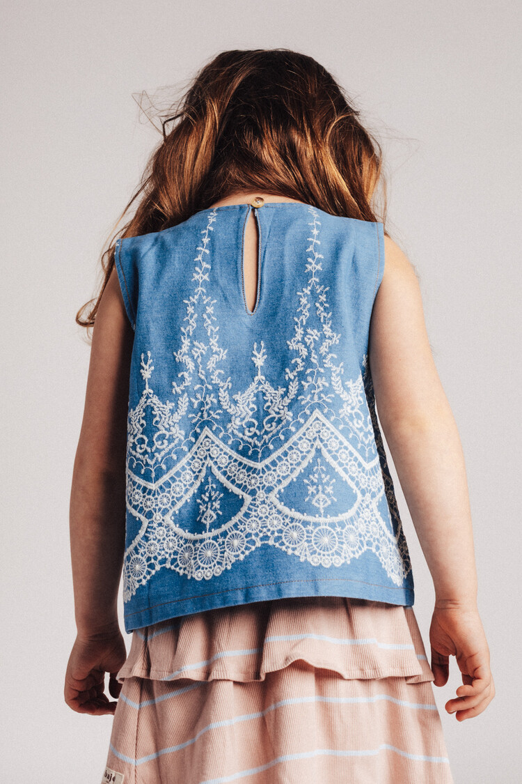 Baje Studio Maia - Blue denim