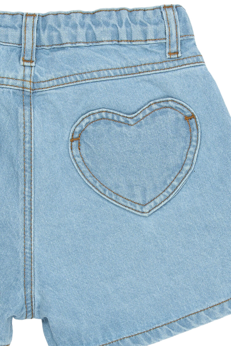 THE NEW TNSamantha Regular Fit Denim Shorts - Denim