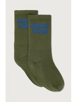American Vintage Sokken  - Kaki Groen