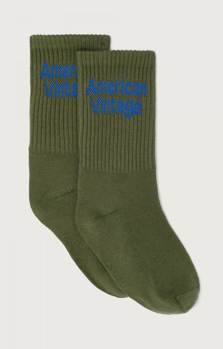 American Vintage Sokken  - Kaki Groen