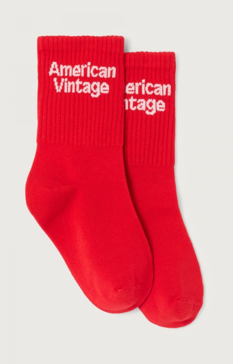 American Vintage Sokken  - Rood