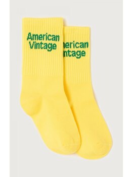 American Vintage Sokken  - Geel
