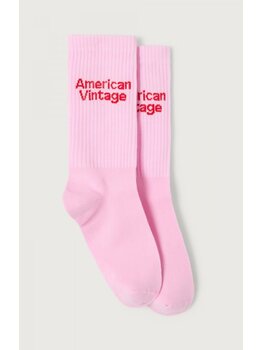 American Vintage Sokken - Licht  Roze