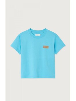 American Vintage GIXY - Tshirt Bleu ciel