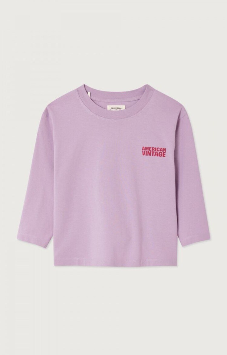 American Vintage GIXY LS - Lila