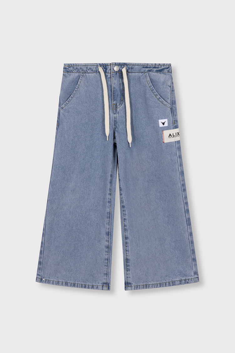 Alix mini Wide Leg Flowy denim