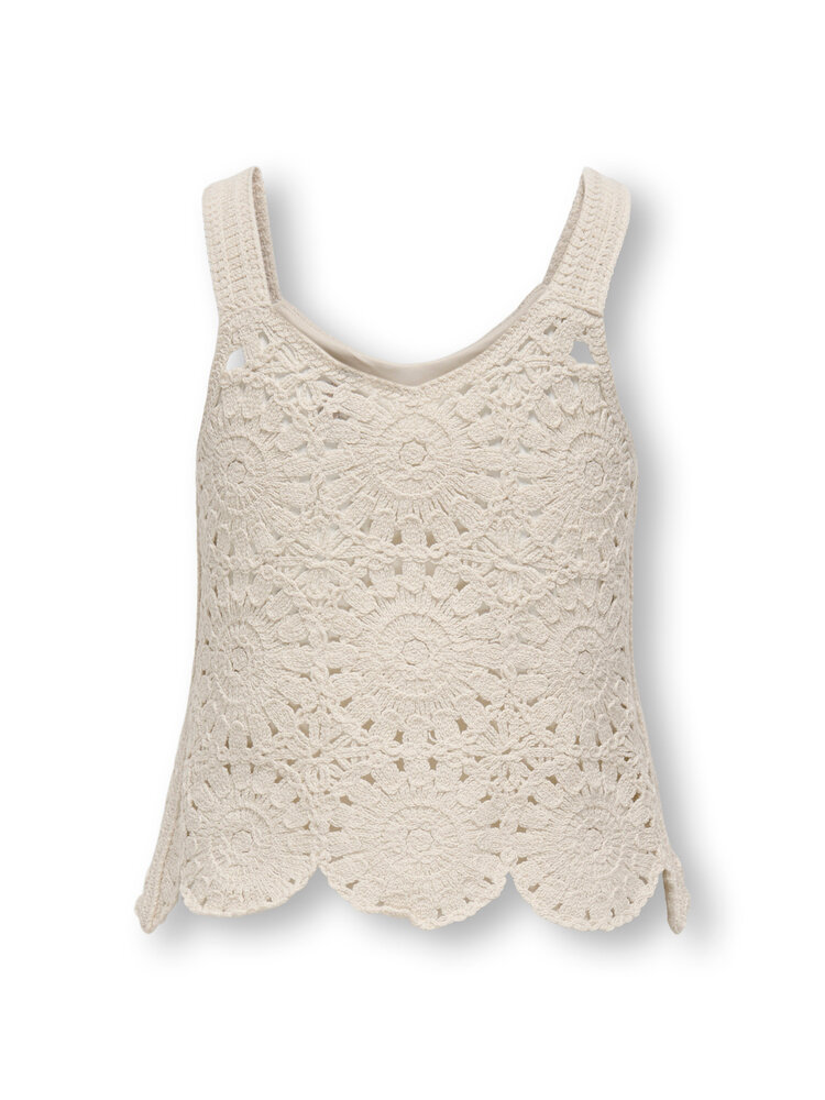 Only KOGYVONNE S/L TOP JRS - White