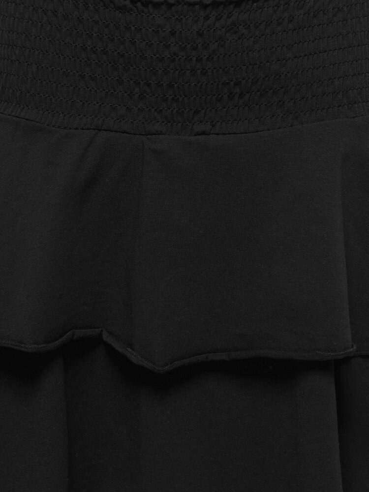 Only KOGSIDA-AMANDA SMOCK SKORT - Black