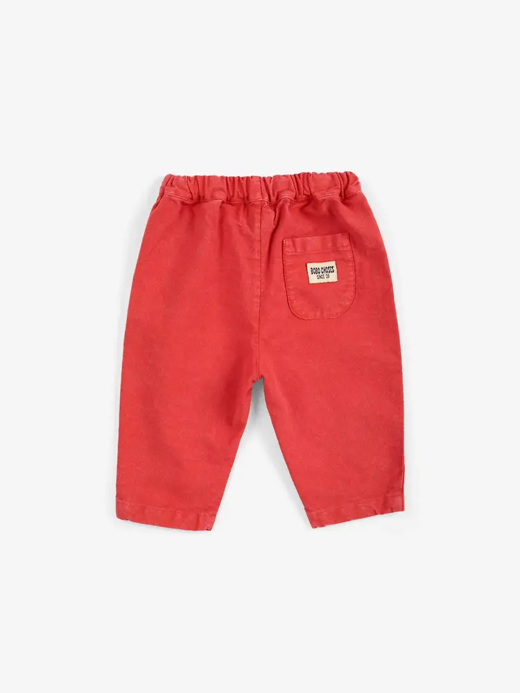 Bobo Choses Bobo Choses Since 09 woven pants - RED