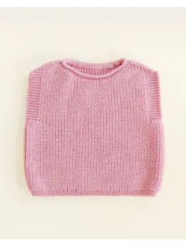Hvid Hvid- Vest Harvey - Cotton Candy