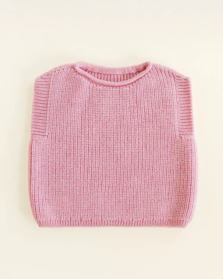 Hvid Hvid- Vest Harvey - Cotton Candy