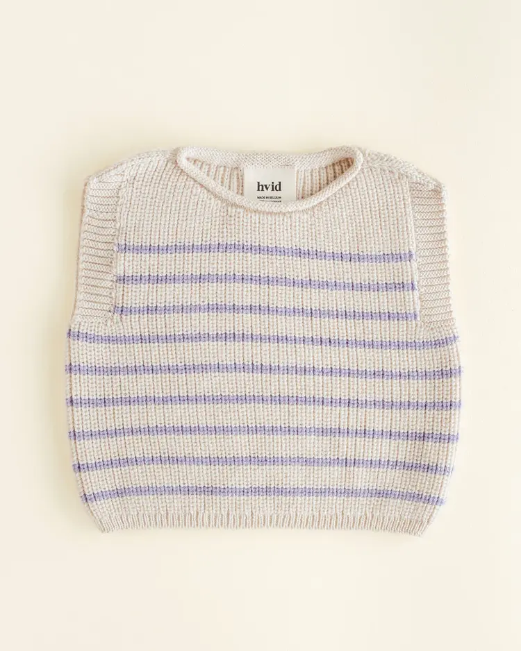 Hvid Hvid- Vest Harvey - Cream/Lilac