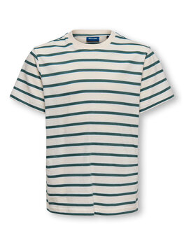 Only & Sons OSJFRED LIFE REG SS STRIPE TEE
