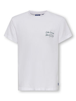 Only & Sons OSJDESERT REG TEE - White