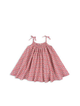Konges Slojd VIVIAN STRAP DRESS GOTS - Rose