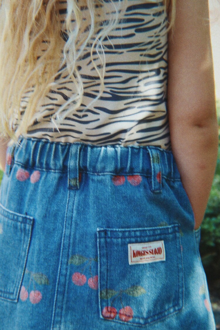 Konges Slojd MAGOT PRINTED SKIRT GOTS