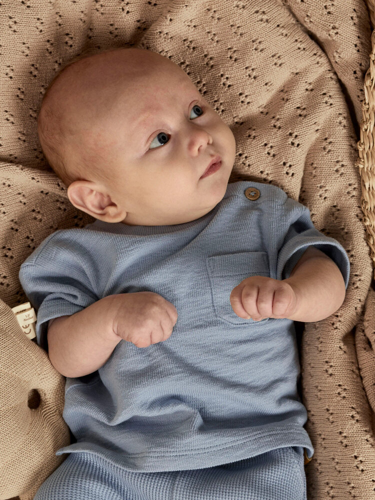 Lil atelier NBMDIAS LOP SS  SWEAT BABY -  Blue