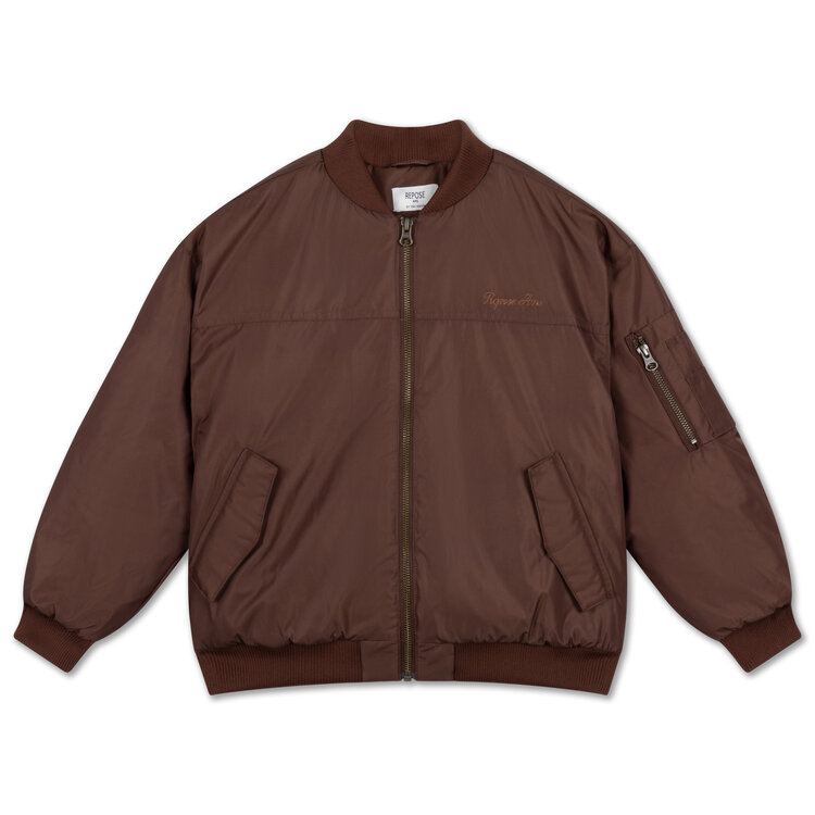 Repose AMS Bomber Coat - Chocolate