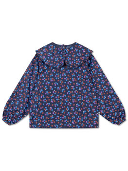 Repose AMS Fancy Collar Blouse - Petals