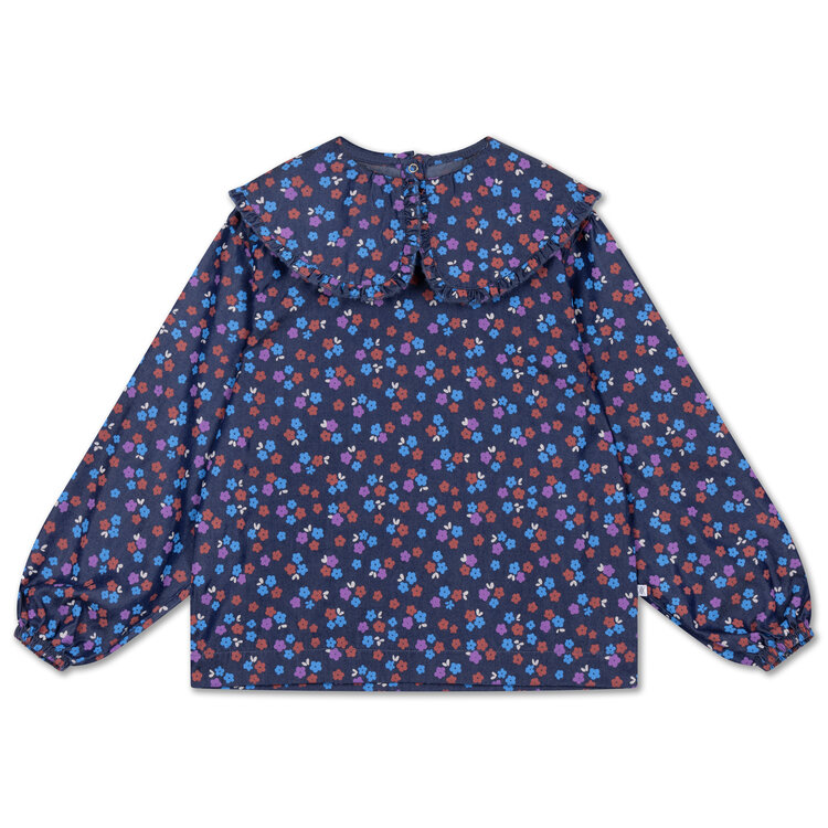 Repose AMS Fancy Collar Blouse - Petals