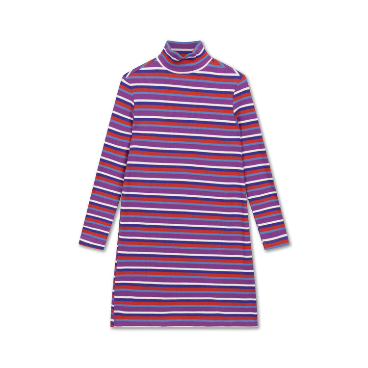 Repose AMS Turtle Tube Dress - Stripe