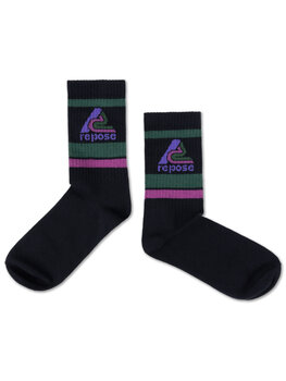 Repose AMS Sporty Socks - Logo/Black