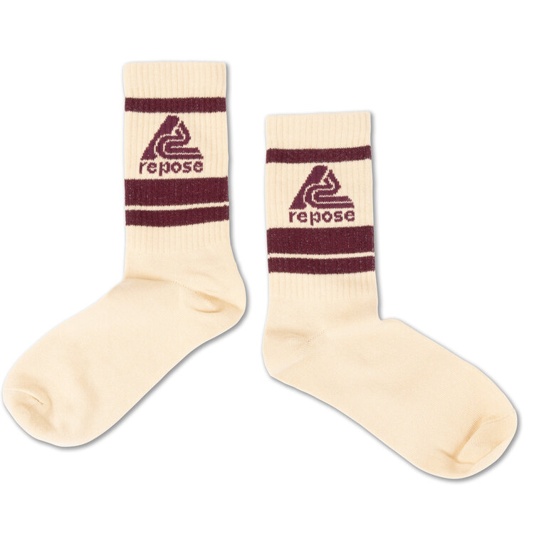 Repose AMS Sporty Socks - Logo/Sand