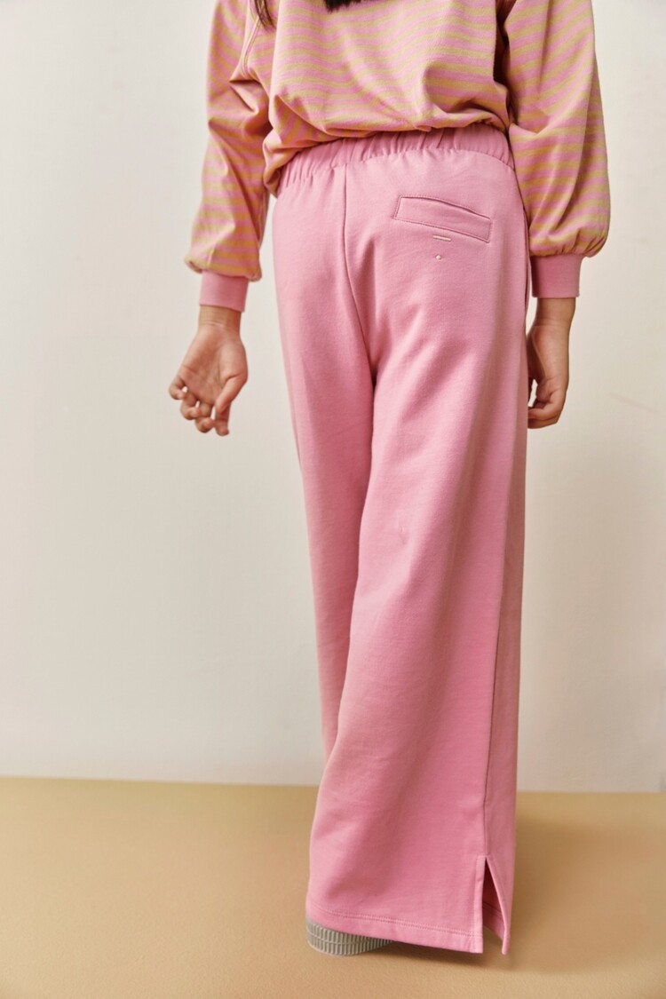 Gray Label Straight Pants with Slit - Bubblegum