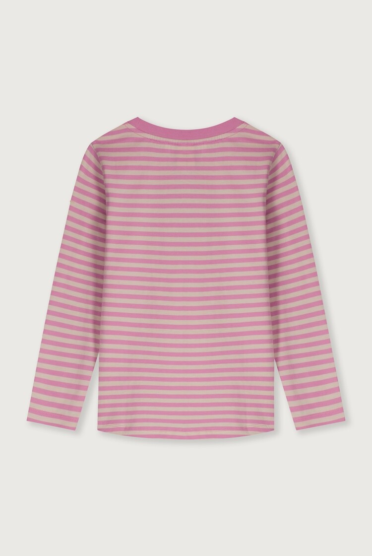 Gray Label L/S Tee GOTS | Bubblegum/Cream