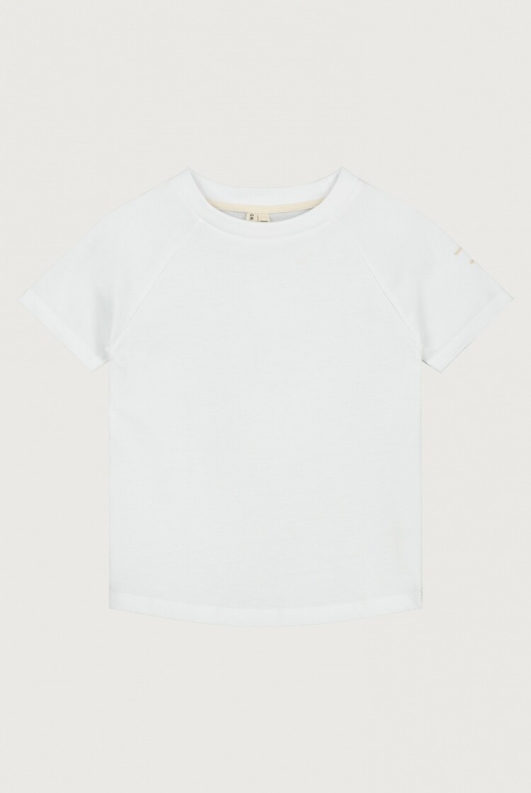 Gray Label Crewneck Tee GOTS - White
