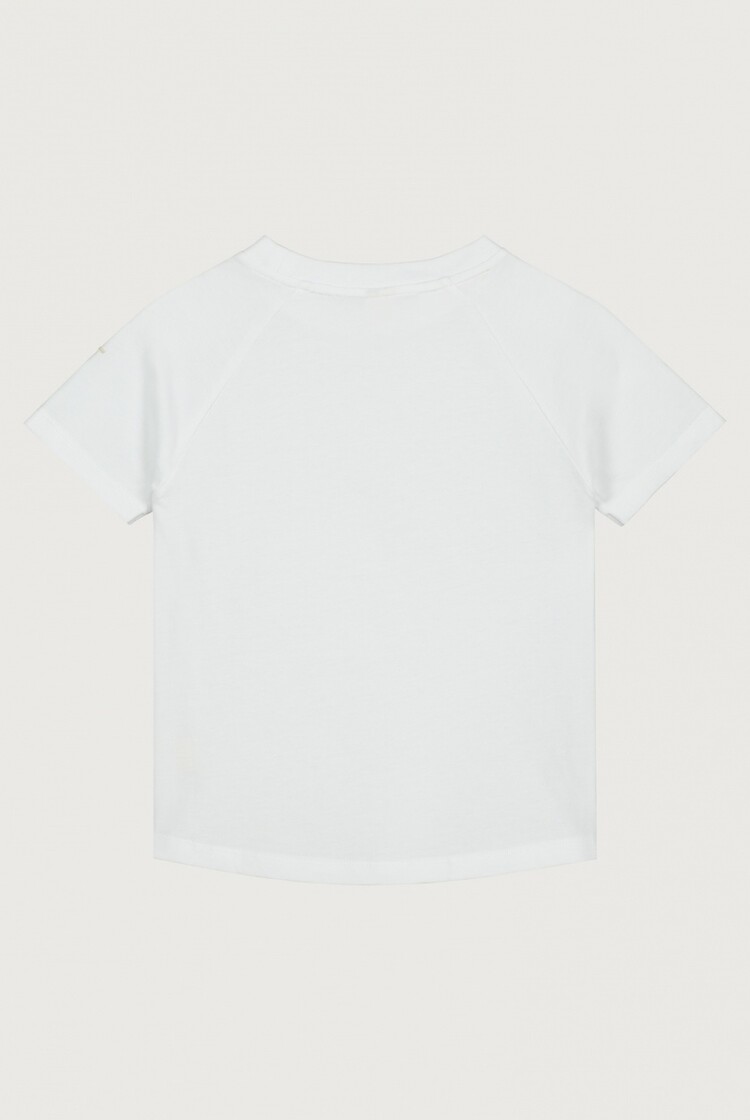 Gray Label Crewneck Tee GOTS - White