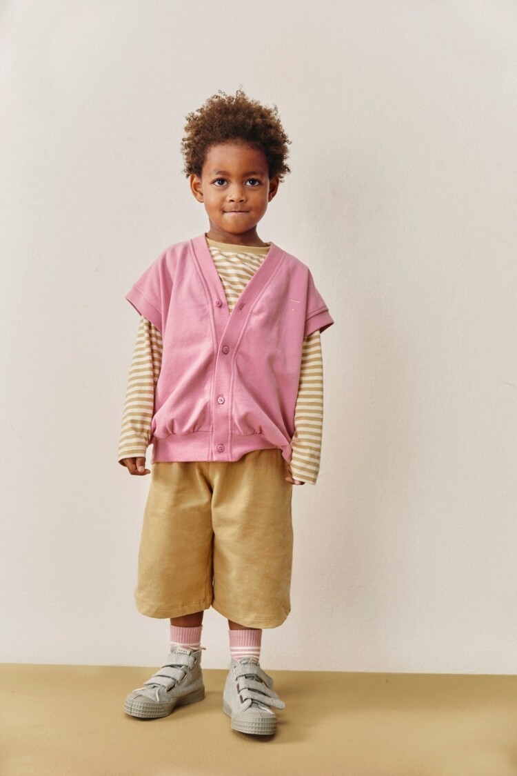 Gray Label Oversized Spencer - Bubblegum