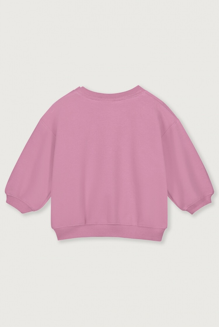 Gray Label Baby Dropped Shoulder Sweater - Bubblegum