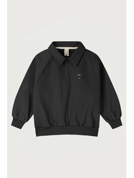 Gray Label Polo Sweater - Pirate Black