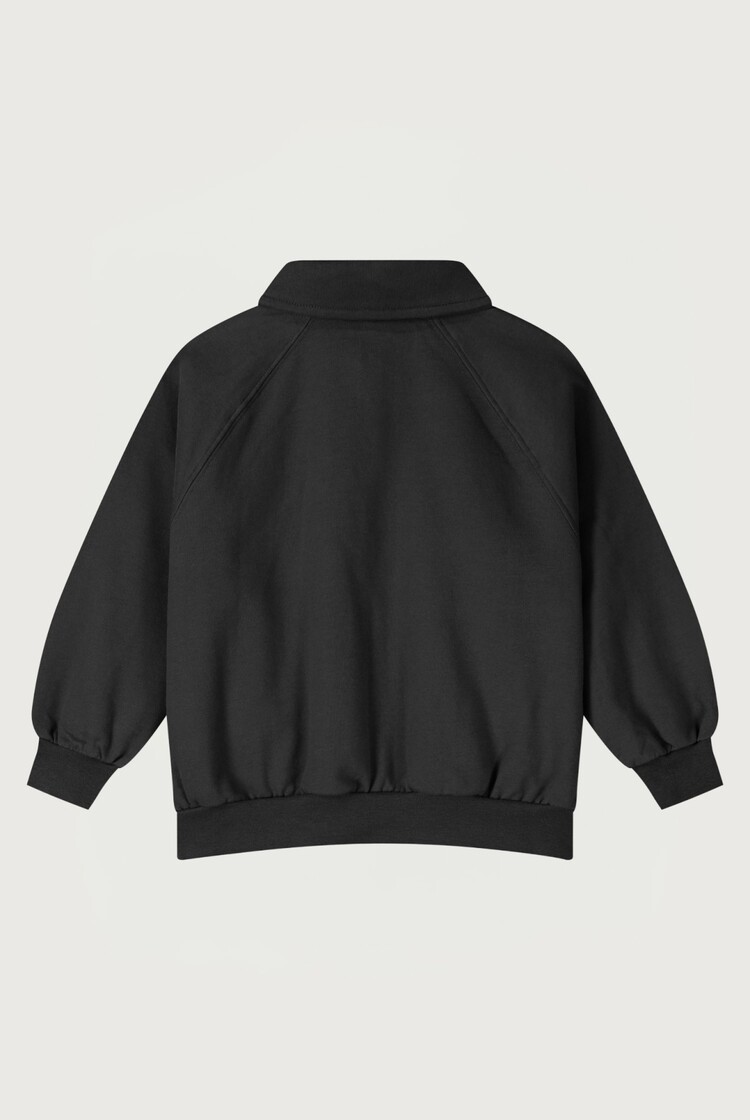 Gray Label Polo Sweater - Pirate Black