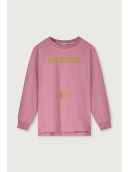 Gray Label Oversized L/S Tee - Bubblegum/Cookie print