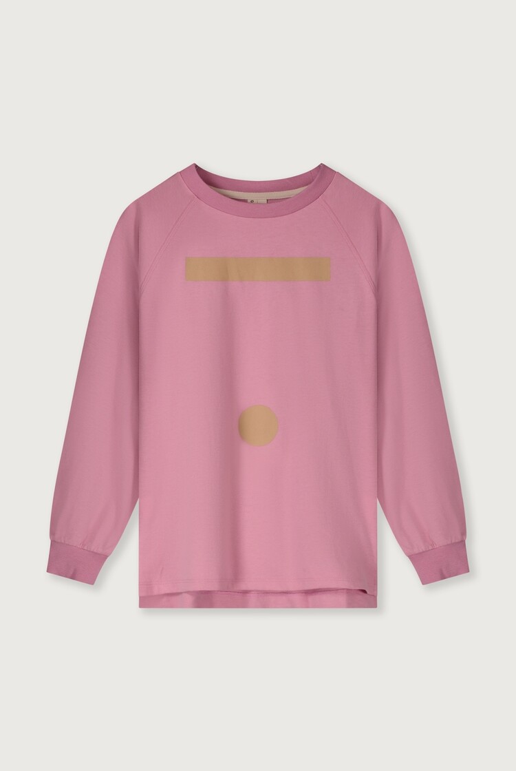 Gray Label Oversized L/S Tee - Bubblegum/Cookie print