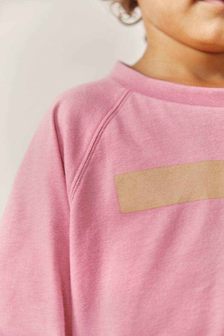 Gray Label Oversized L/S Tee - Bubblegum/Cookie print