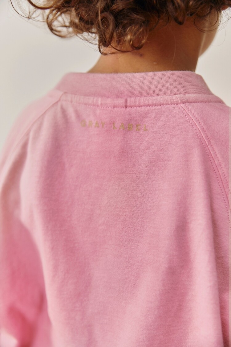 Gray Label Oversized L/S Tee - Bubblegum/Cookie print