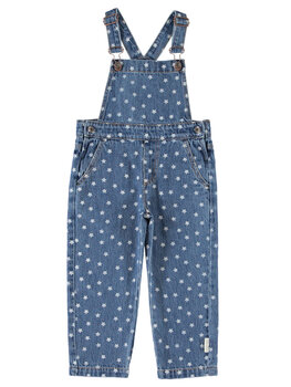 Piupiuchick dungarees | washed navy denim w/ stars