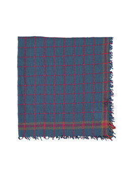 Piupiuchick Scarf | Blue checkered