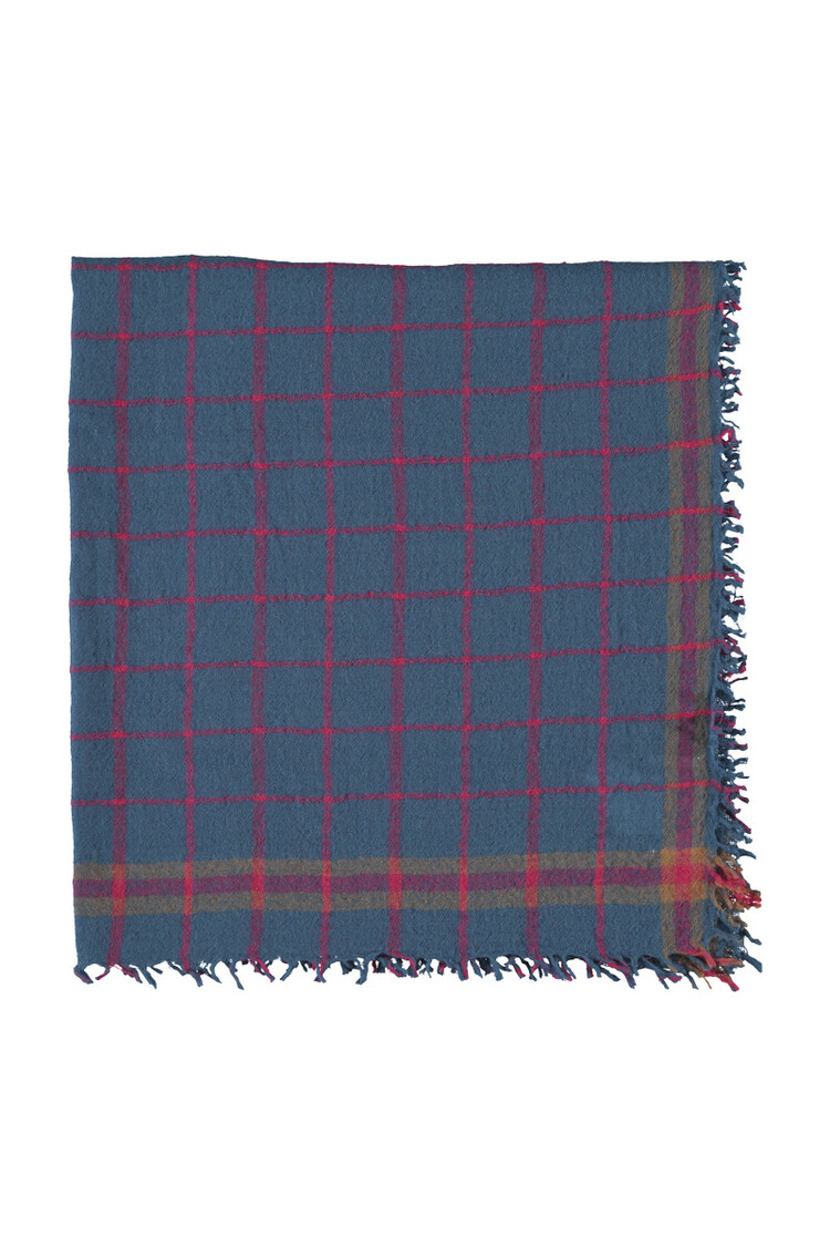 Piupiuchick Scarf | Blue checkered