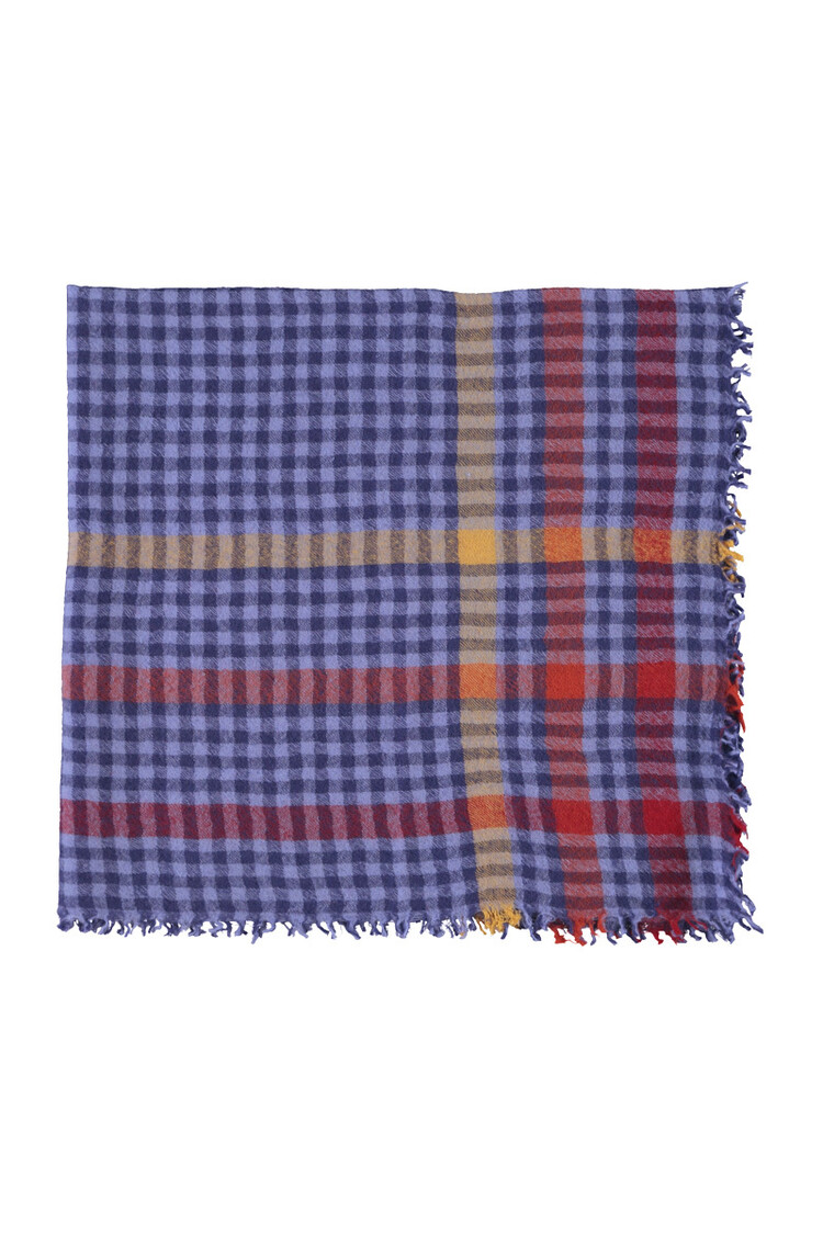Piupiuchick Scarf | Purple checkered