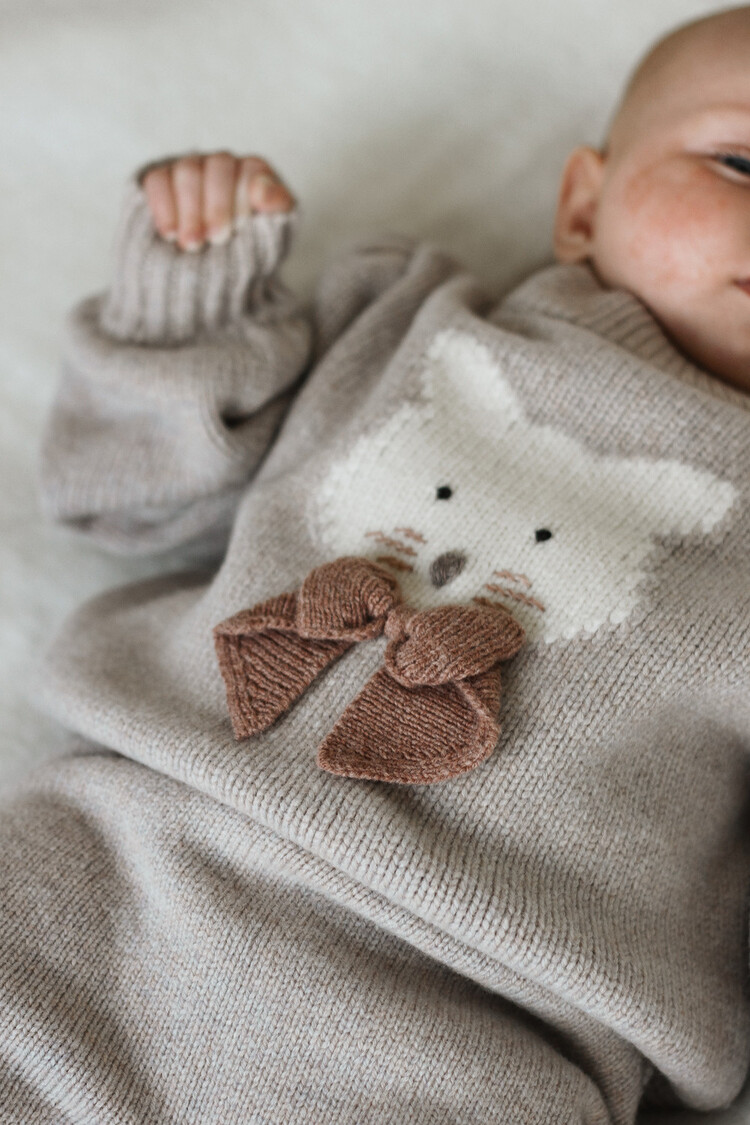 Donsje AMS Denna Wool Sweater - Cat