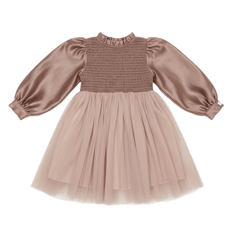 Donsje AMS Janice Dress - Rose Brown