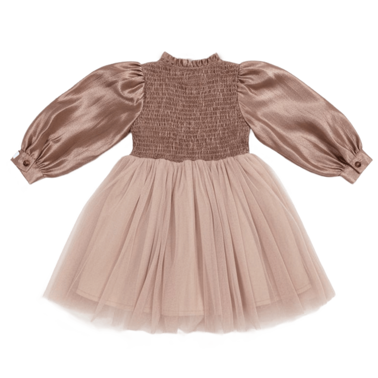 Donsje AMS Janice Dress - Rose Brown