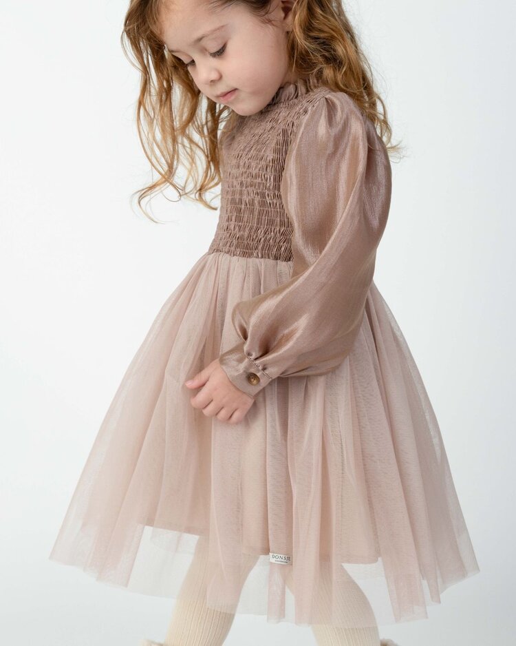 Donsje AMS Janice Dress - Rose Brown