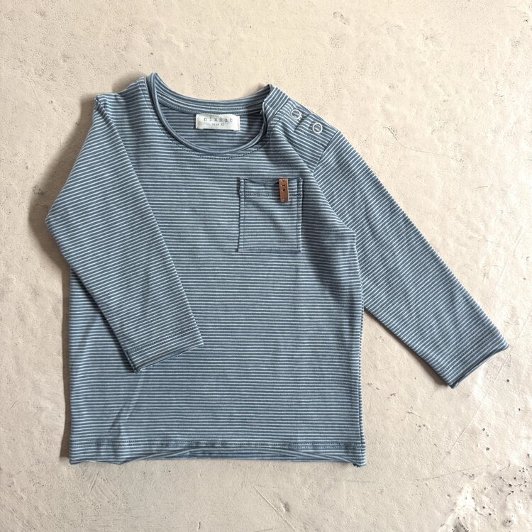 Nixnut Longsleeve - Snow Stripe