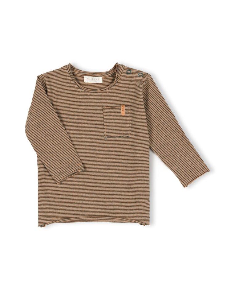 Nixnut Longsleeve - Moss Stripe