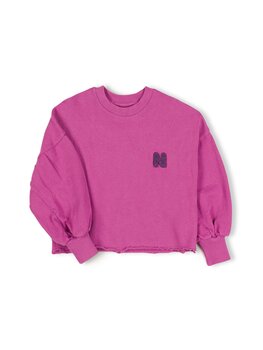 Nixnut Split Sweater - Plum